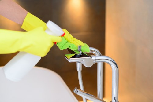 Streak-free windows after professional cleaning in Kingston
