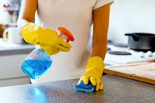 Final complaint resolution and record-keeping for cleaning services