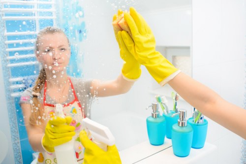Training on safe use of cleaning products